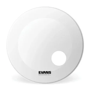 Aktuální Evans EQ3 Resonant Coated White Bass Drum Head, 18 Inch
