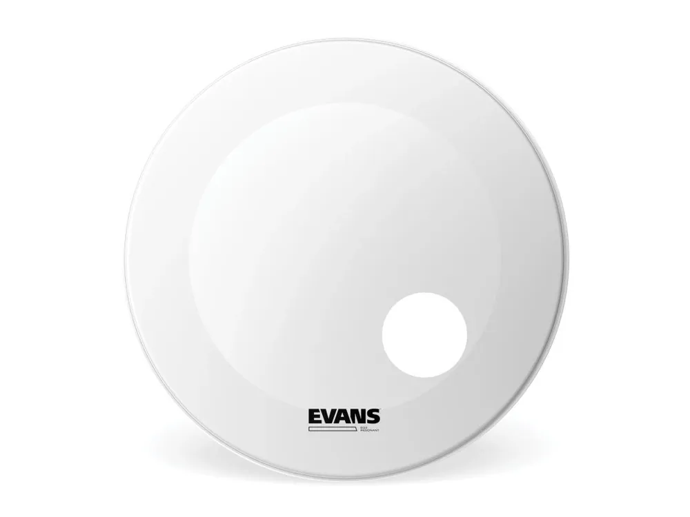 Aktuální Evans EQ3 Resonant Coated White Bass Drum Head, 18 Inch