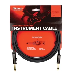 Akční Nabídka D‘Addario Circuit Breaker Momentary Mute Instrument Cable, 30 feet