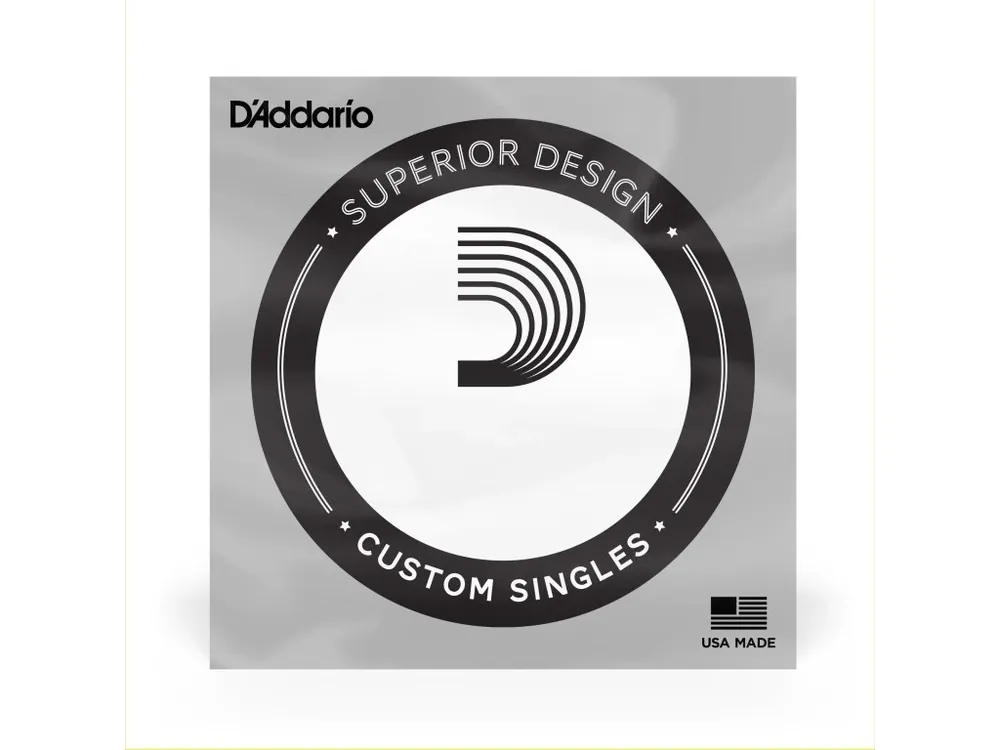 Autentický D‘Addario PSB032 ProSteels Bass Guitar Single String, Long Scale, .032