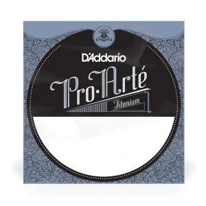 Aktuální D‘Addario T2 Titanium Treble Classical Guitar Single String, Hard Tension, Third String