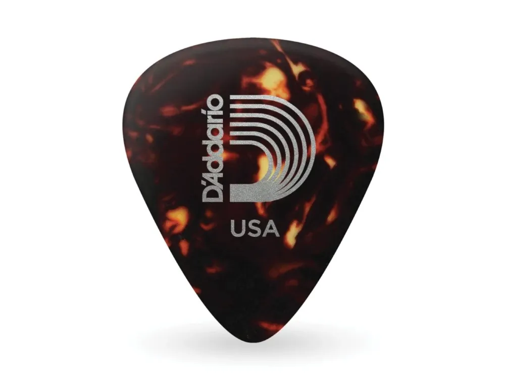 Aktuální D‘Addario Shell-Color Celluloid Guitar Picks, 10 pack, Medium