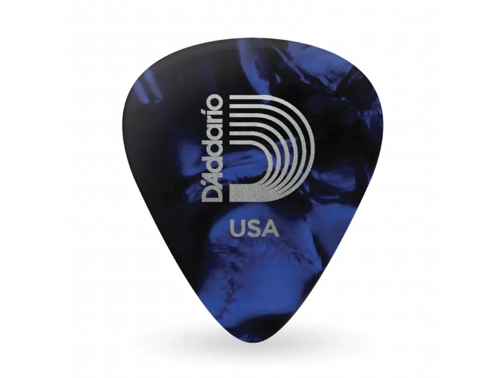 Akční Cena D‘Addario Blue Pearl Celluloid Guitar Picks, 10 pack, Light