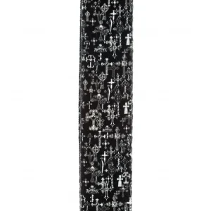 Akční Nabídka D‘Addario Alchemy Guitar Strap, Gothic Crosses