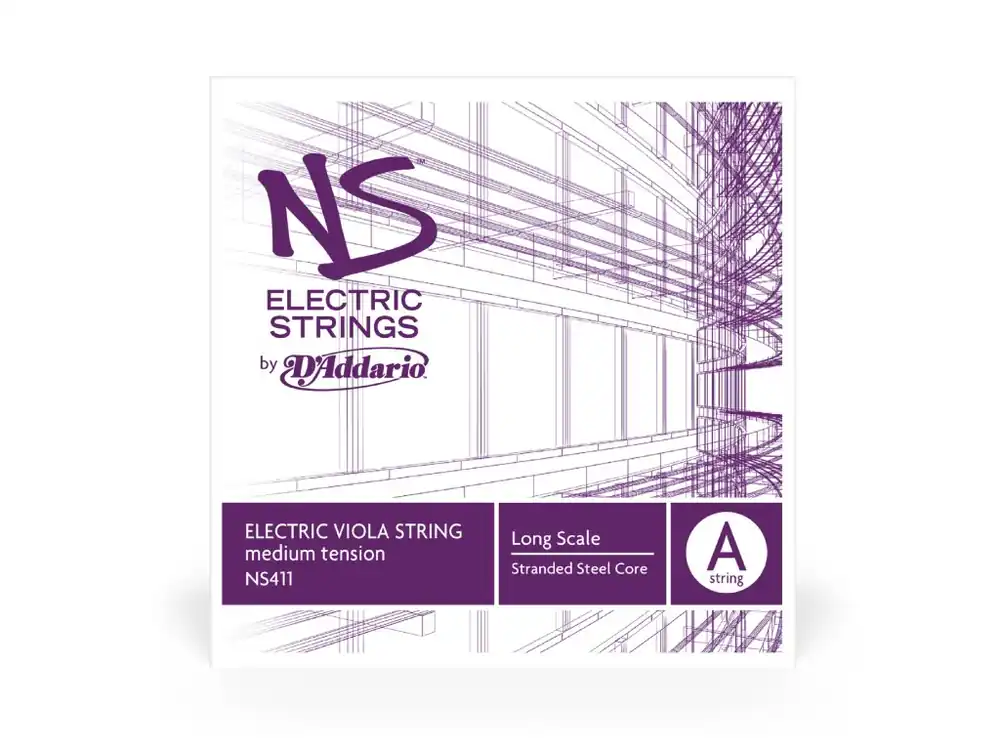 D‘Addario NS Electric Viola Single A String, Long Scale, Medium Tension Nejprodávanější