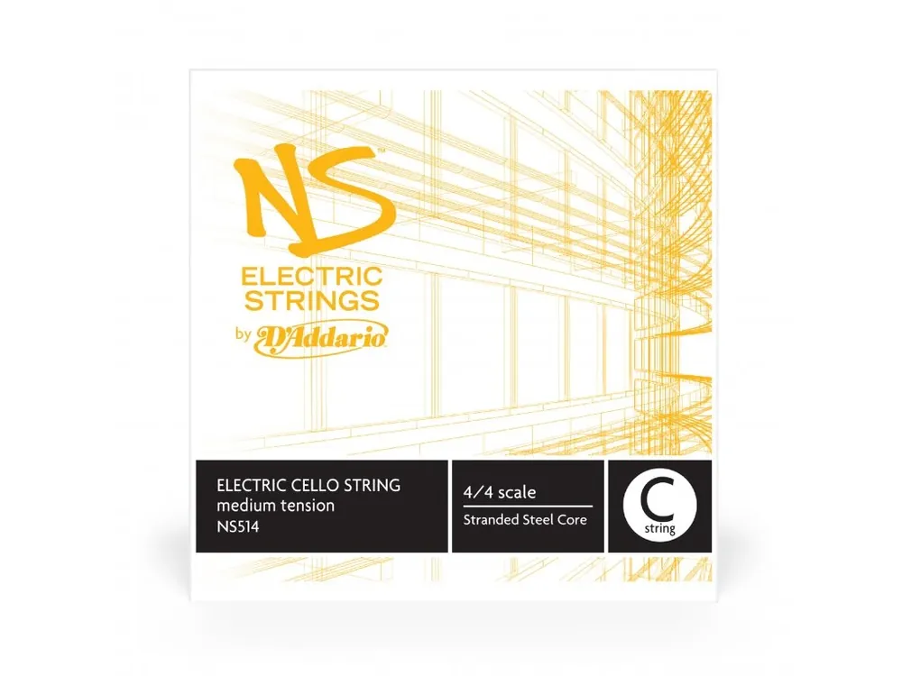 Nejlepší Cena D‘Addario NS Electric Cello Single C String, 4/4 Scale, Medium Tension