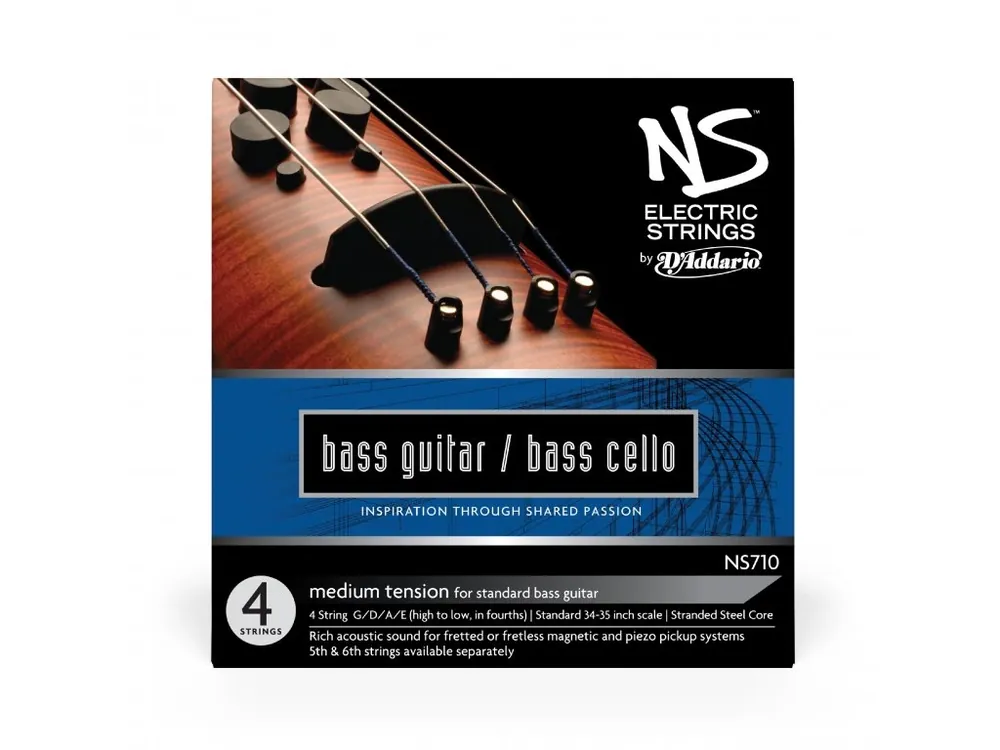 D‘Addario NS Electric Bass/Cello String Set, 4/4 Scale, Medium Tension Nakupujte Hned