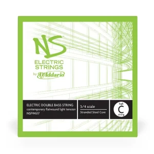 Akční Nabídka D‘Addario NS Electric Contemporary Bass Single High C String, 3/4 Scale, Light Tension