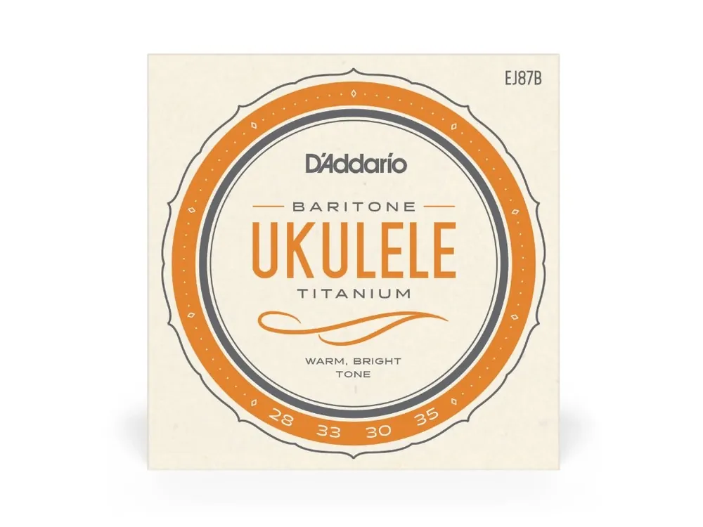D‘Addario EJ87B Titanium Ukulele Strings, Baritone Rychlé Dodání