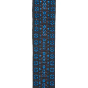 Akční Nabídka D‘Addario Woven Guitar Strap, Hootenanny, Blue/Black