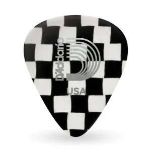 Akce D‘Addario Checkerboard Celluloid Guitar Picks 10 pack, Light