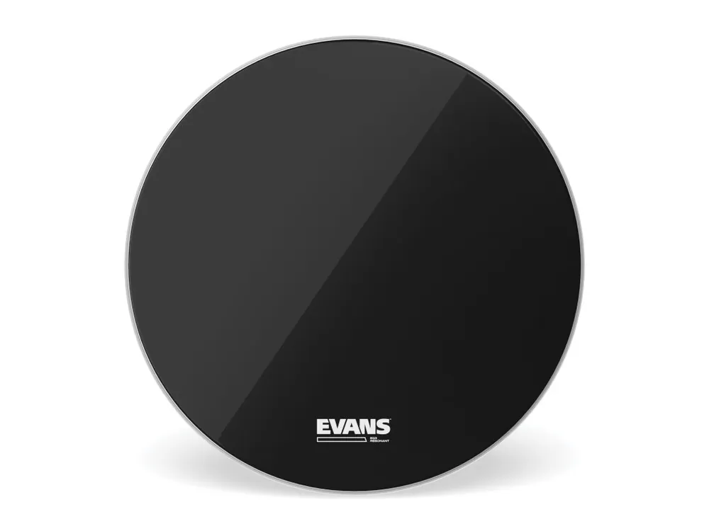 Evans EQ3 Resonant Black Bass Drum Head, No Port, 18 Inch Nejlepší Volba