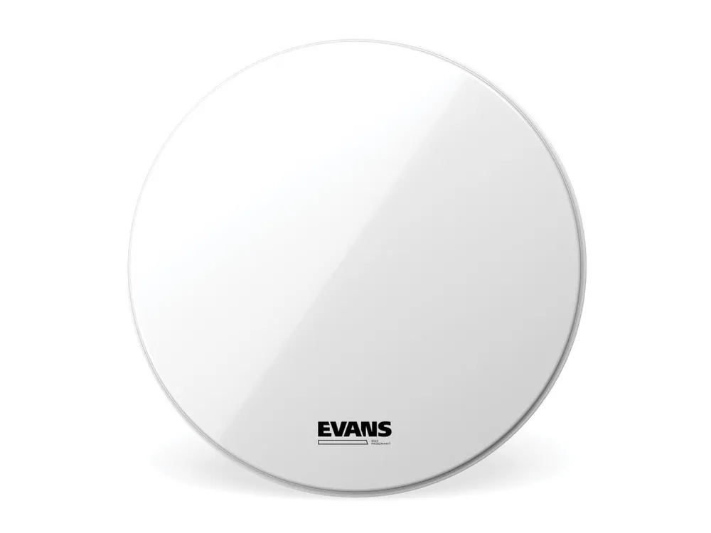 Evans EQ3 Resonant Smooth White Bass Drum Head, No Port, 26 Inch Top Prodej