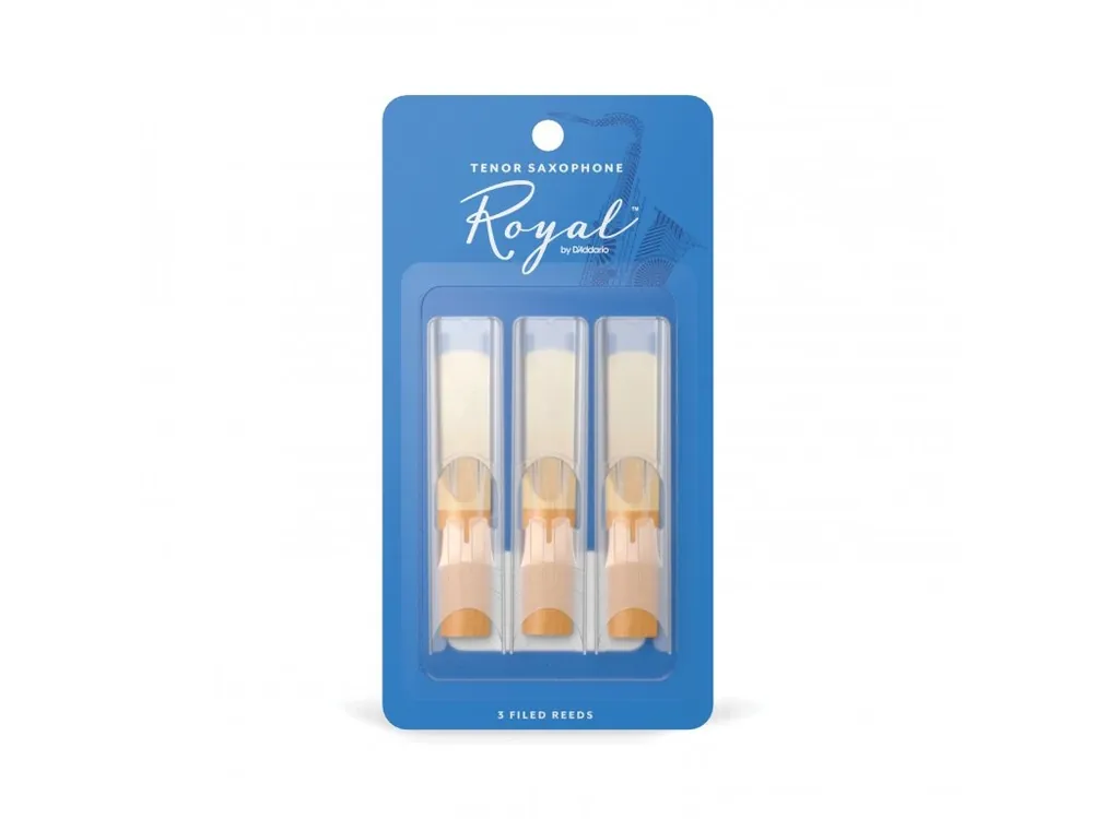 Royal by D‘Addario Tenor Sax Reeds, Strength 2, 3-pack Akční Nabídka