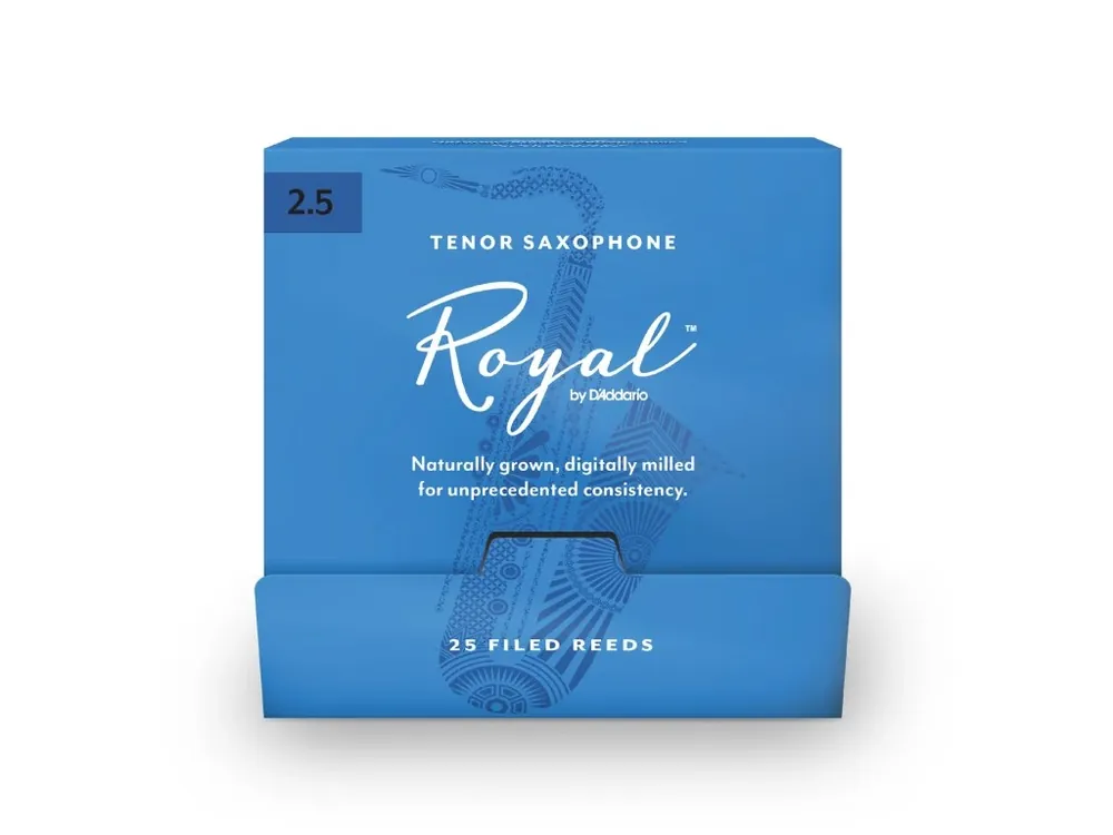 Cenová Bomba Royal by D‘Addario Tenor Saxophone Reeds, 2.5, 25-Count Single Reeds