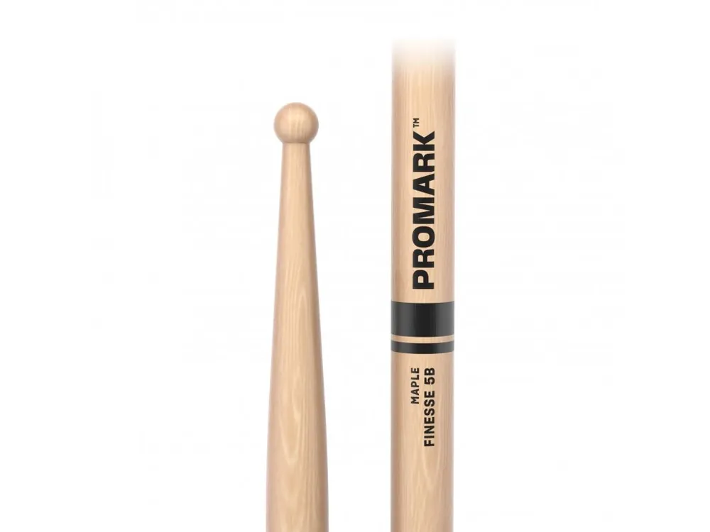 ProMark Finesse 5B Maple Drumstick, Small Round Wood Tip Tovární Cena