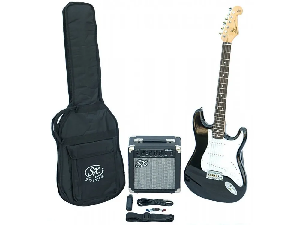 Sleva Kytarový set SX SE1 Černý