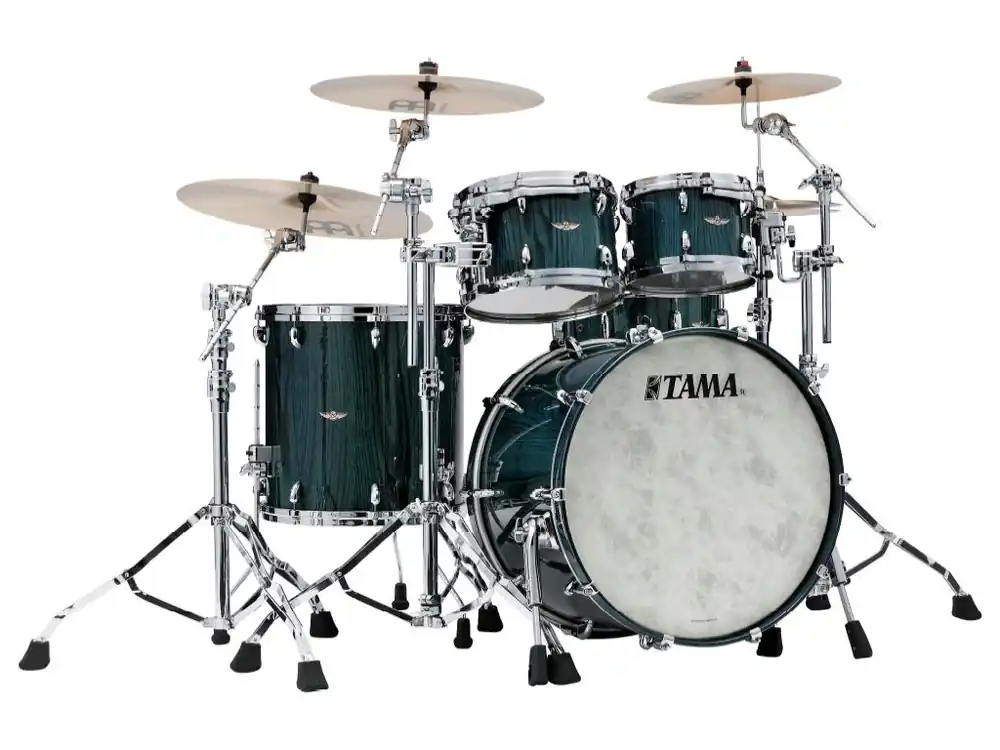 Akční Nabídka TAMA - SHELL KIT 4-PCS. STAR WALNUT, LIGHT INDIGO JAP. CHESTNUT, 2216, 1007, 1208, 1616, C-HW TW42RZS-LIC