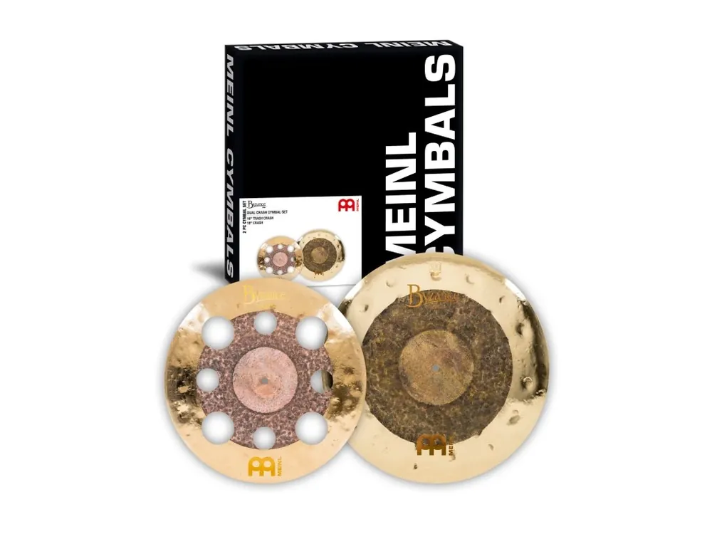 MEINL Cymbals - BYZANCE DUAL CRA.CYM.SET MEINL, INCL. B16DUTRC, B18DUC B1618DU Pouze Dnes