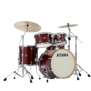 Značkový TAMA - SHELL KIT5-PCS.SUPERSTAR MAPLE, DARK RED SPARKLE, 1007,1208,1414,2016,1455, C-HW CK50RS-DRP