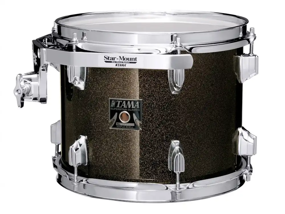 Akční Cena TAMA - TOM TOM 13"x09"SUPERS.CL.MAPLE, MIDNIGHT GOLD SPARKLE CKT13R-MGD