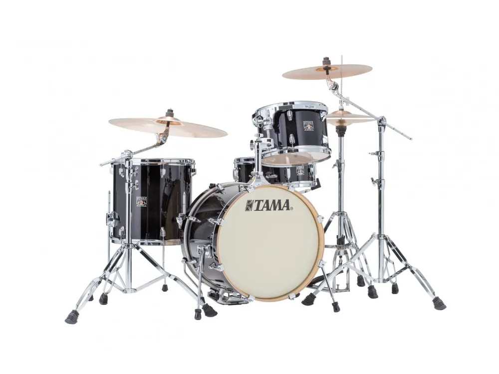 TAMA - DRUM SET 4-PCS.SUPERSTAR MAPLE, TRANSPARENT BLACK BURST,+SM5W, 1208,1414,1814,1405, C-HW CL48-TPB Nakupujte Hned