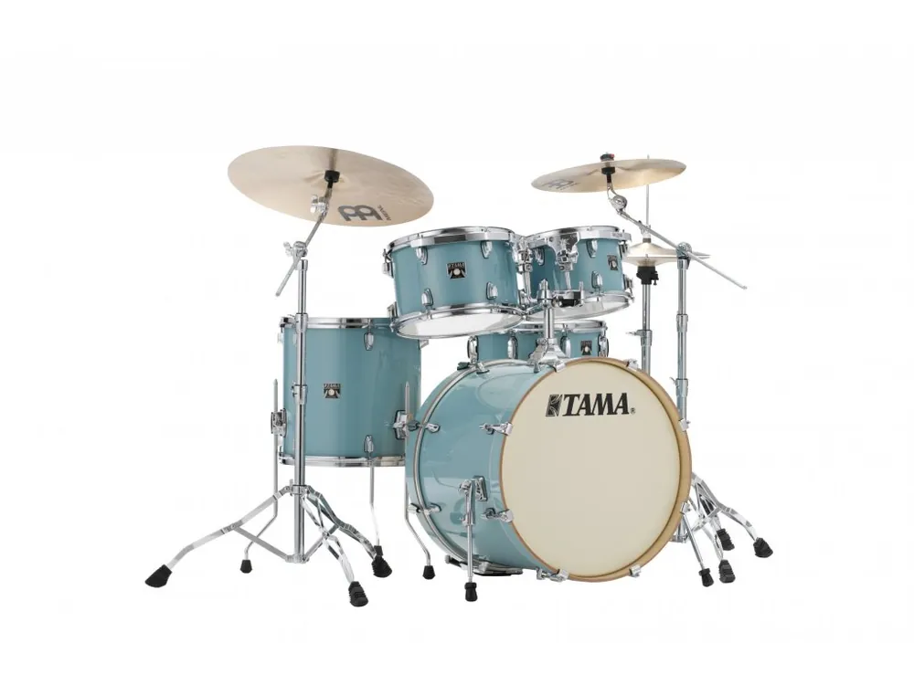 TAMA - SHELL KIT5-PCS.SUPERSTAR MAPLE, LIGHT EMERALD BLUE GREEN, 1007,1208,1414,2016,1455, C-HW CL50RS-LEG Cenově Výhodný