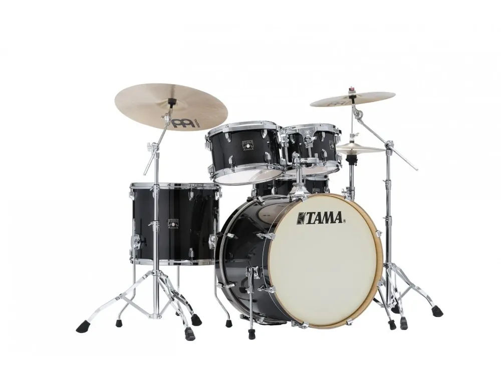 TAMA - SHELL KIT5-PCS.SUPERSTAR MAPLE, TRANSPARENT BLACK BURST, 1007,1208,1414,2016,1455, C-HW CL50RS-TPB Cenově Výhodný