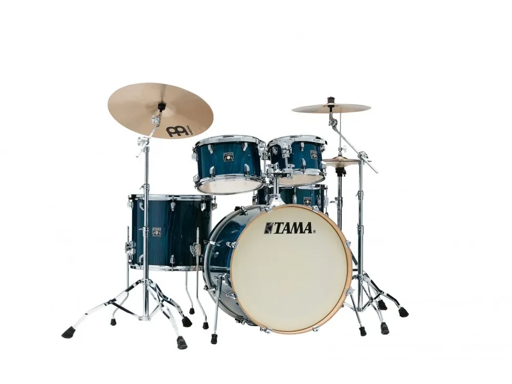 Originální TAMA - DRUM SET 5-PCS.SUPERSTAR MAPLE, GLOSS SAPP.LACEBARK PINE,+SM5W, 1007,1208,1614,2216,1465, C-HW CL52KR-PGHP