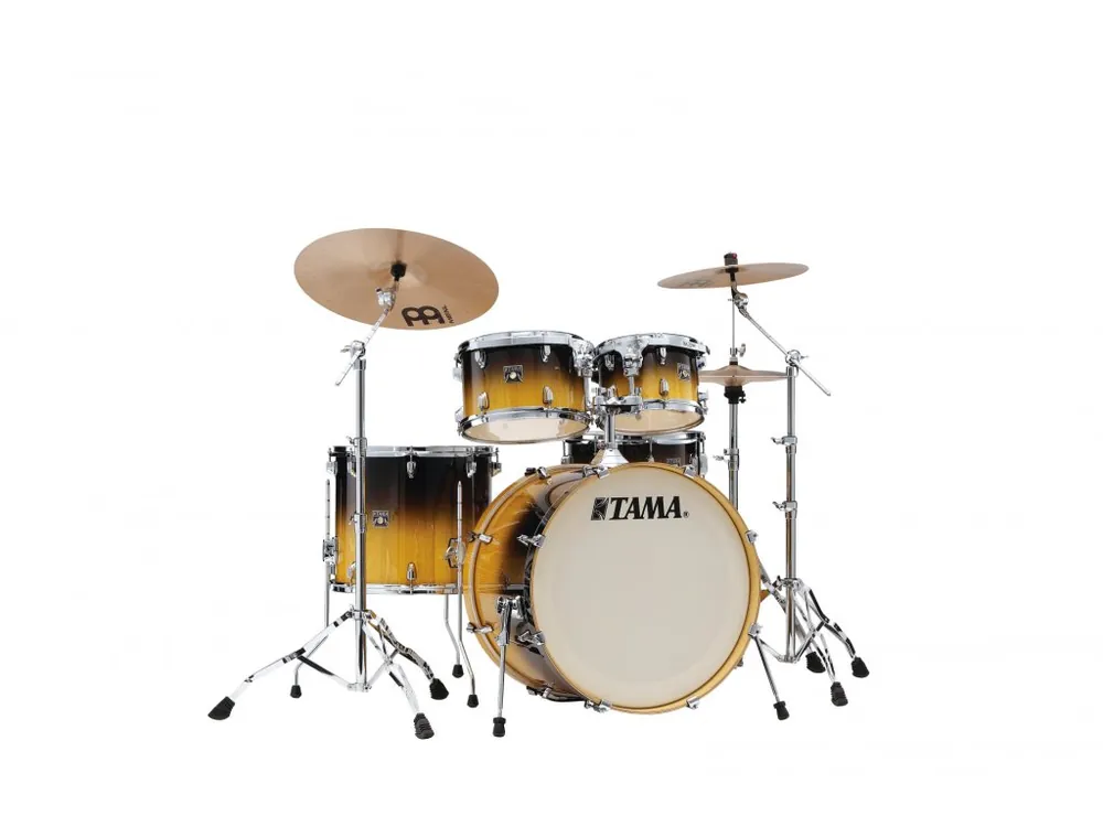 MEINL Percussion - DRUM SET 5-PCS.SUPERSTAR MAPLE, GLOSS LACEBARK PINE FADE TAMA, C-HW, +SM5W CL52KR-PGLP Nakupujte Hned