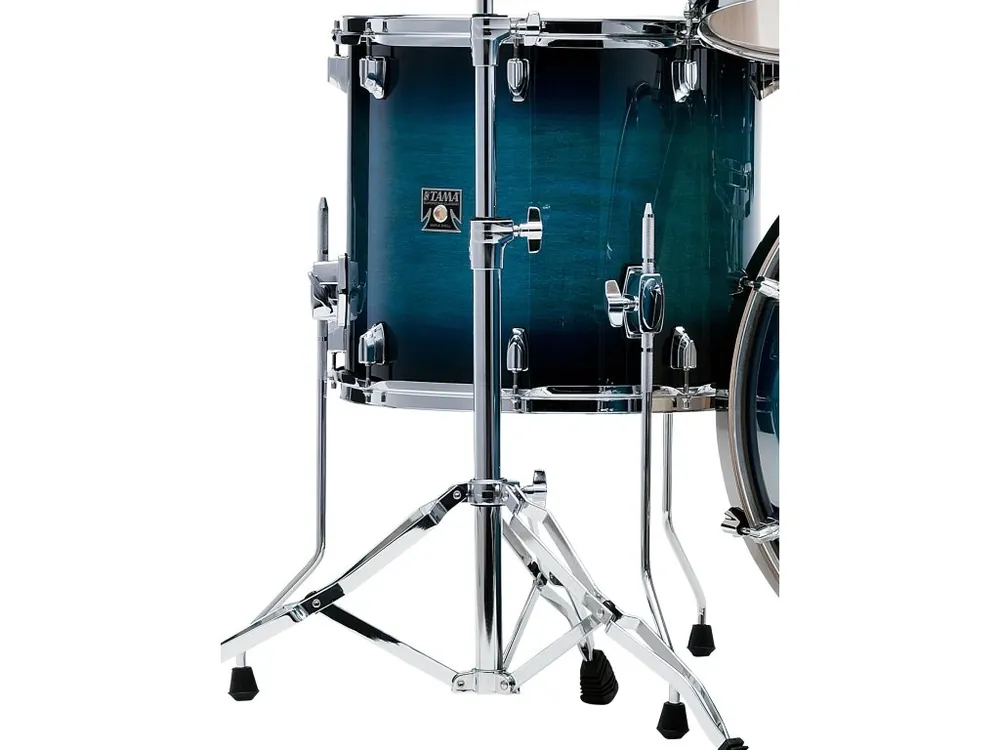 Značkový TAMA - TAMA Superstar Classic Maple, Floor Tom, 1414, Chrome-HW, Blue Lacquer Burst CLF14D-BAB