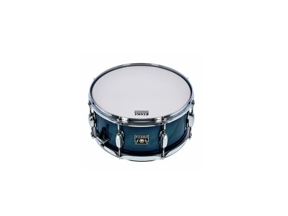 Značkový TAMA Superstar Classic Maple, Snare Drum, 1465, Chrome-HW, Blue Lacquer Burst CLS1465-BAB