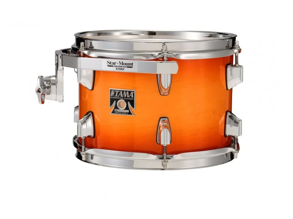 TAMA - TOM TOM 10"x07"SUPERS.CL.MAPLE, TANGERINE LACQUER BURST CLT10R-TLB Kup Teď