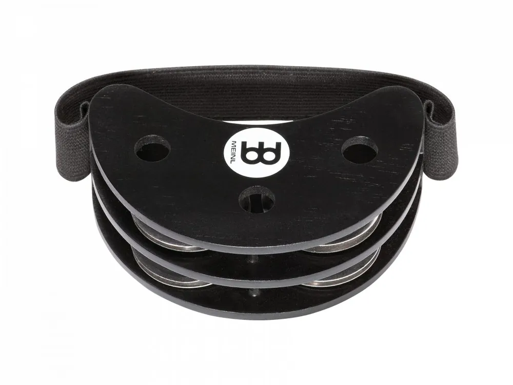 Originální MEINL Percussion - FOOT TAMBOURINE FJS2S-BK