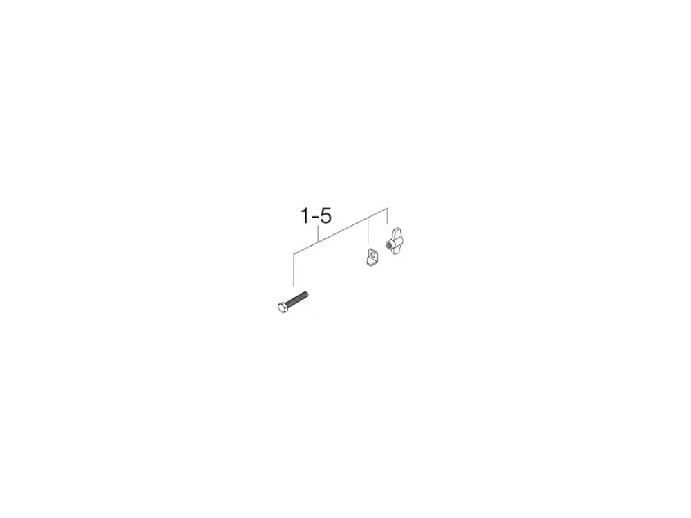 Aktuální TAMA - WING NUT + SCREW HB845WN8L