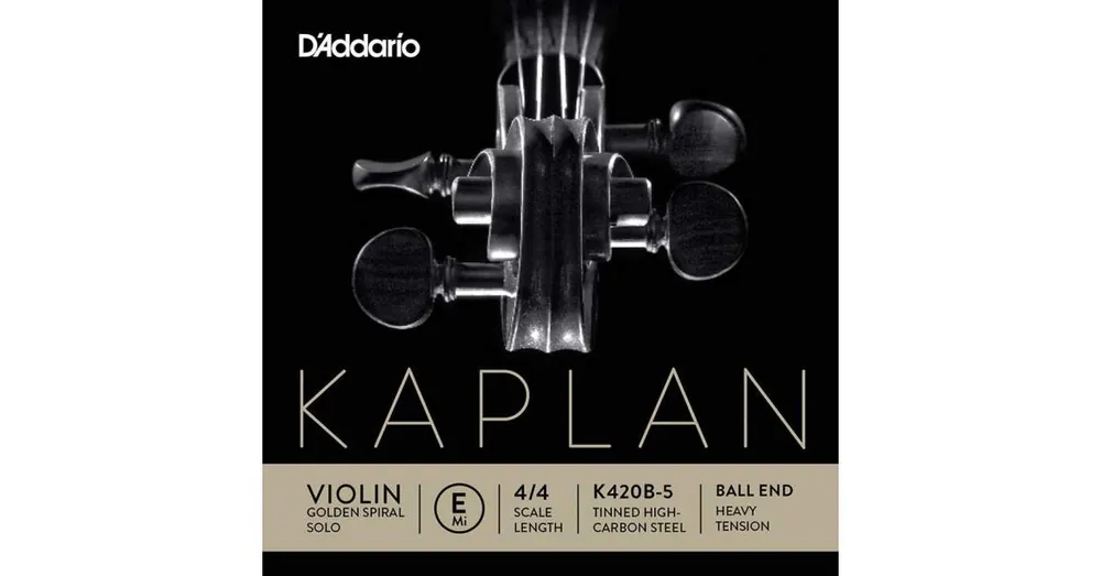 D‘Addario Kaplan Golden Spiral Solo K420B-5 Ihned K Objednání