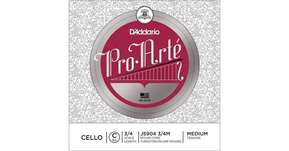 Novinka D‘Addario Pro Arte Bowed J5904-34M