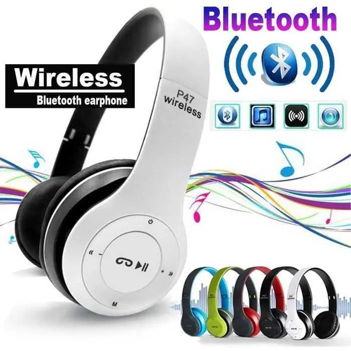 Bluetooth bezdrátová sluchátka P47 Hit Sezóny