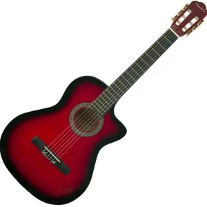 Pasadena SC041C 4/4 Red Burst Klasická kytara Nejlepší Volba