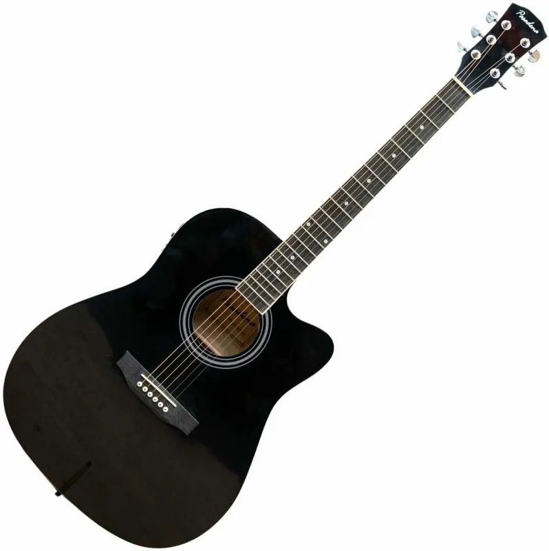 Pasadena SG028CE Black Elektroakustická kytara Dreadnought Zlevněný