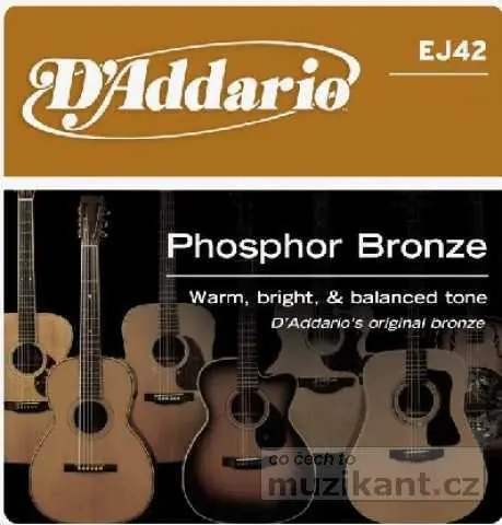 DADDARIO EJ42 Tovární Cena