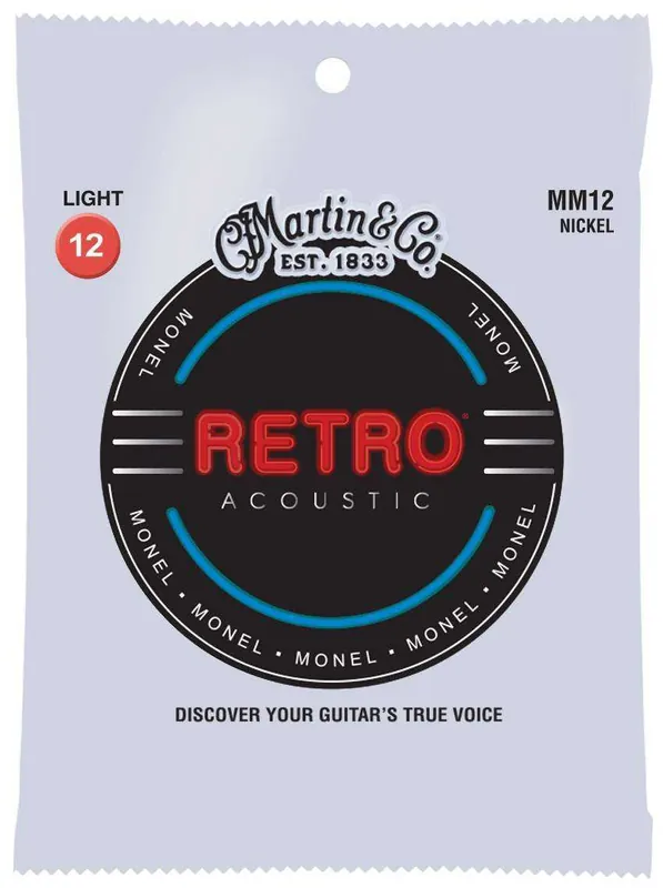 MARTIN MM12 Retro Monel Light Autentický
