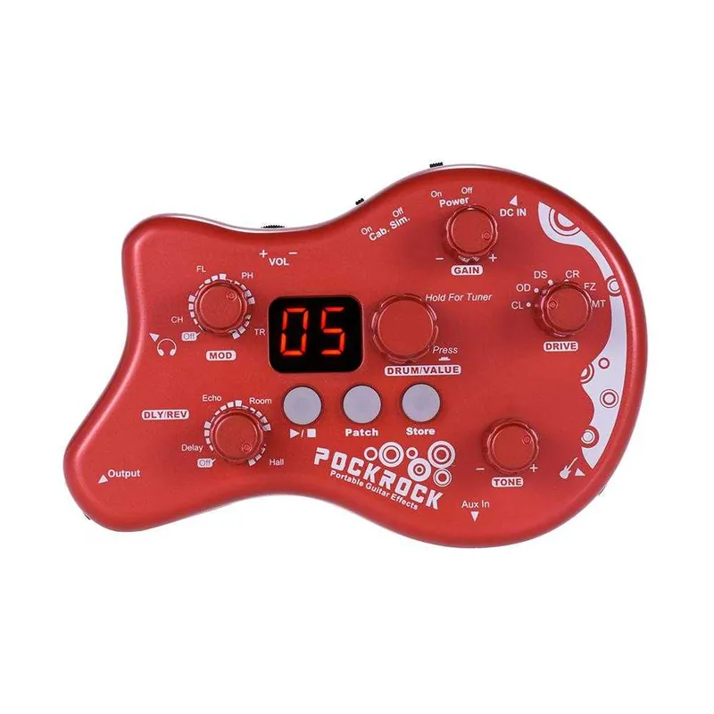Odeslání Ihned PockRock multiefekt červený