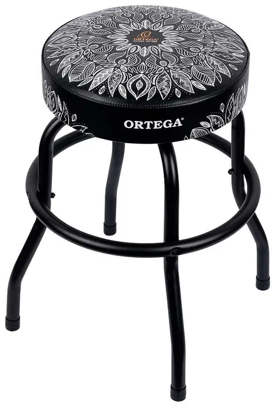 Víkendová Akce ORTEGA Bar Stool 24" White Kaleidoscope