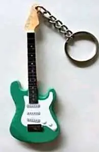 Nakupujte Hned Přívěsek na klíče Music Legends PPT-PD279 Jeff Beck 1991 Fender Stratocaster Surf Green