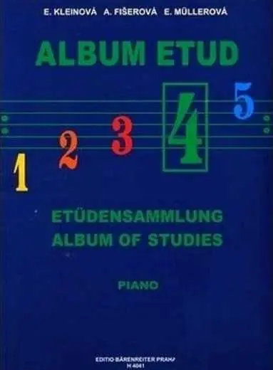 Ihned K Objednání Klienová, Fišerová, Mullerová, Album etud 4.díl