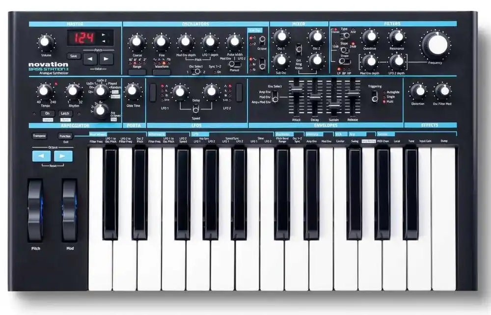 NOVATION Bass Station II Jen Po Omezenou Doba