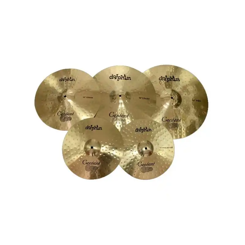 Poslední Šance Centent Brass Cymbals Set