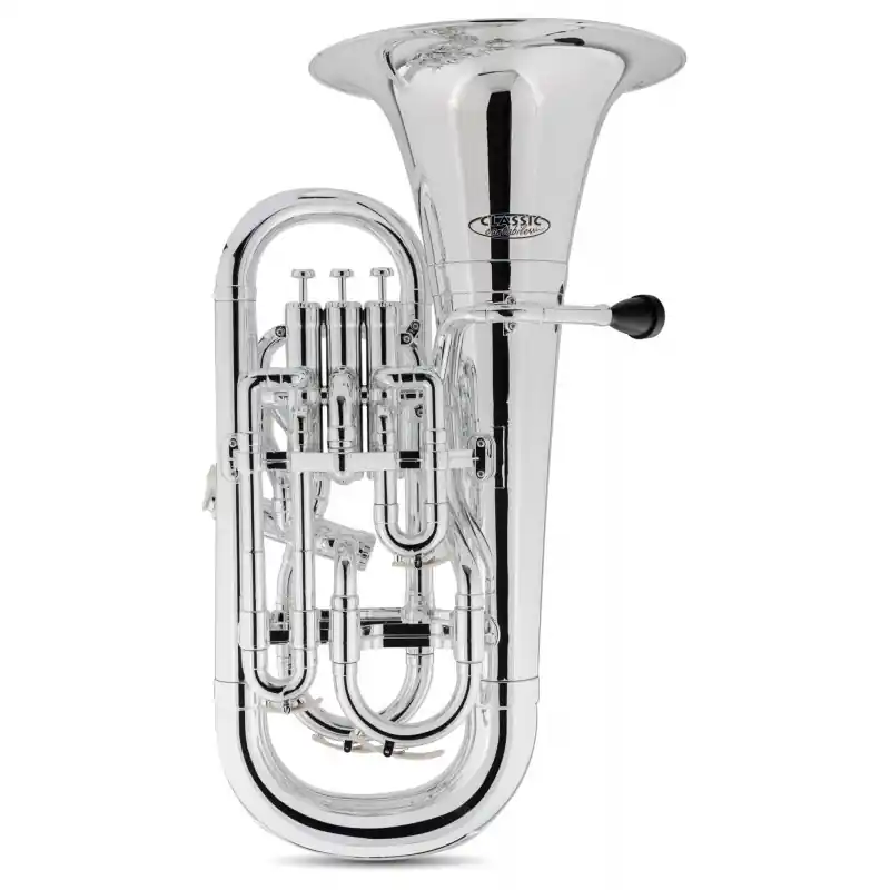 Sleva Classic Cantabile MardiBrass Bb-Euphonium plast – stříbrný