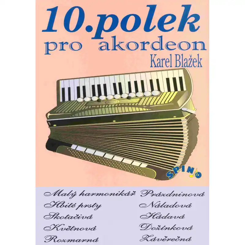 10. polek pro akordeon - Karel Blažek Vrácení Zdarma